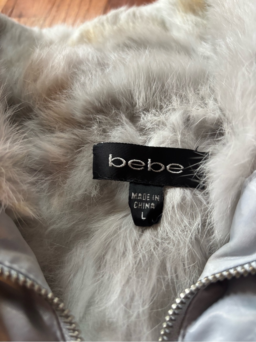 Vintage rabbit fur Bebe jacket - Picture 2 of 8